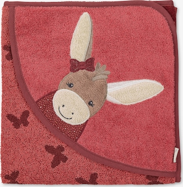 STERNTALER Shower Towel 'Emmily' in Red: front