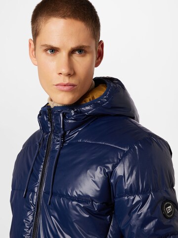 BLEND Winter Jacket in Blue