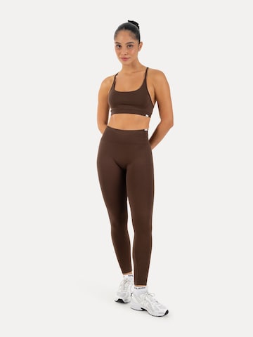 Smilodox Skinny Leggings in Bruin