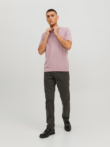 JACK & JONES Sweater 'Emil' in Pink