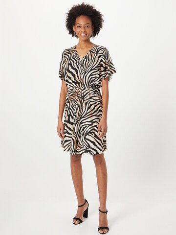 b.young - Vestido de verano en beige: frente