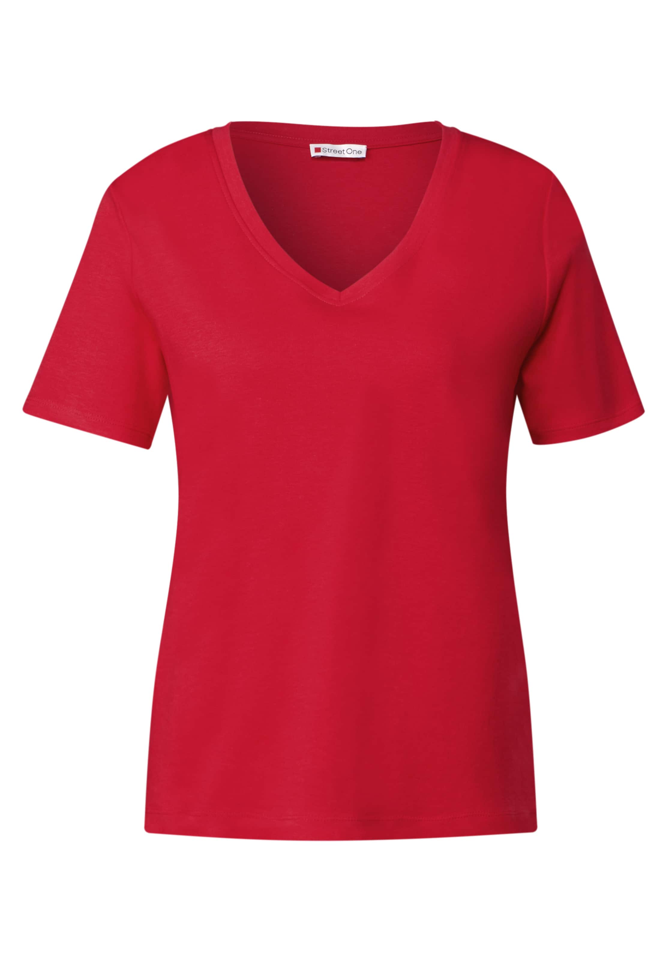 STREET ONE Shirt in Red: front