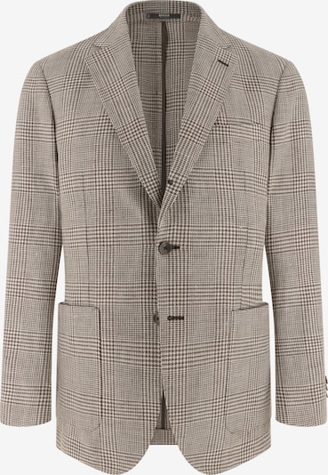 Boggi Milano Veste de costume 'Prince of Wales' en 44 en écru / marron, Vue avec produit