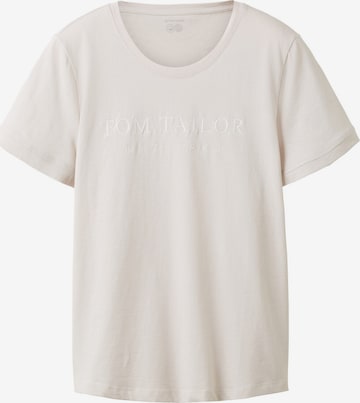 TOM TAILOR T-Shirt in Grau: predná strana