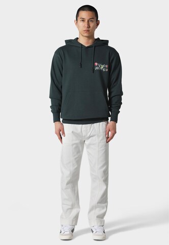 Pas De Monaco Sweatshirt 'FLORALE' in Grün