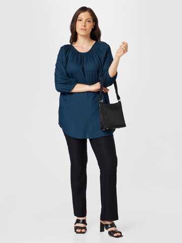 ABOUT YOU Curvy Blouse 'Talea' in Blue