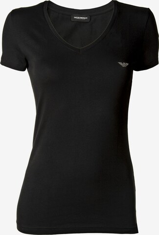 Emporio Armani T-Shirt in Schwarz: predná strana