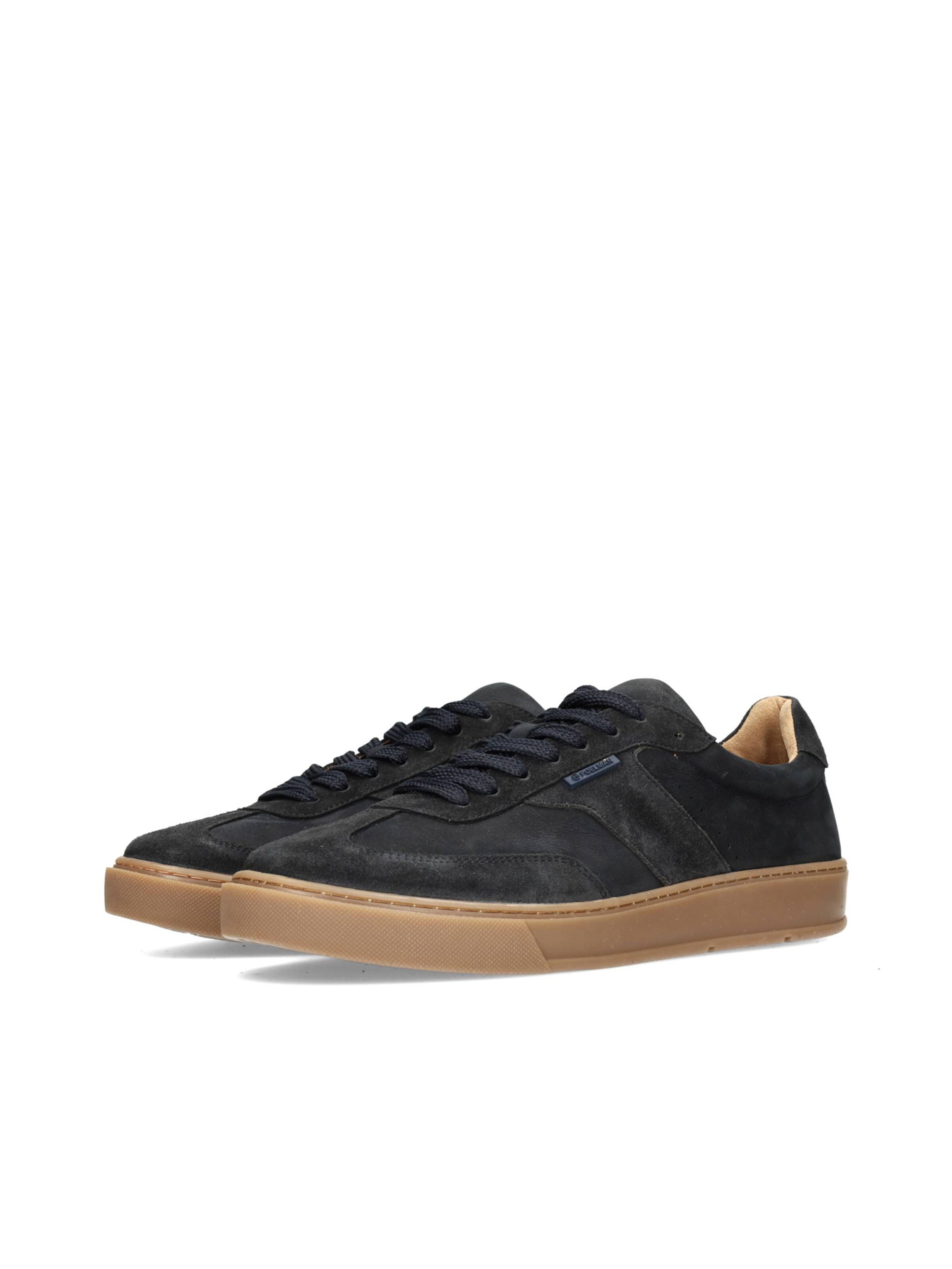 Poelman Platform trainers 'GREGORY' in Blue