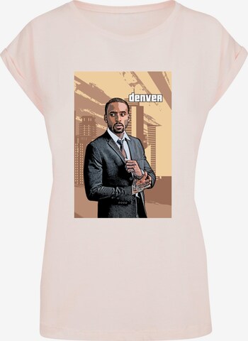 T-shirt 'Grand Denver' Merchcode en rose : devant