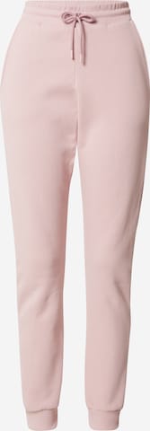 NU-IN Tapered Trousers in Pink: front