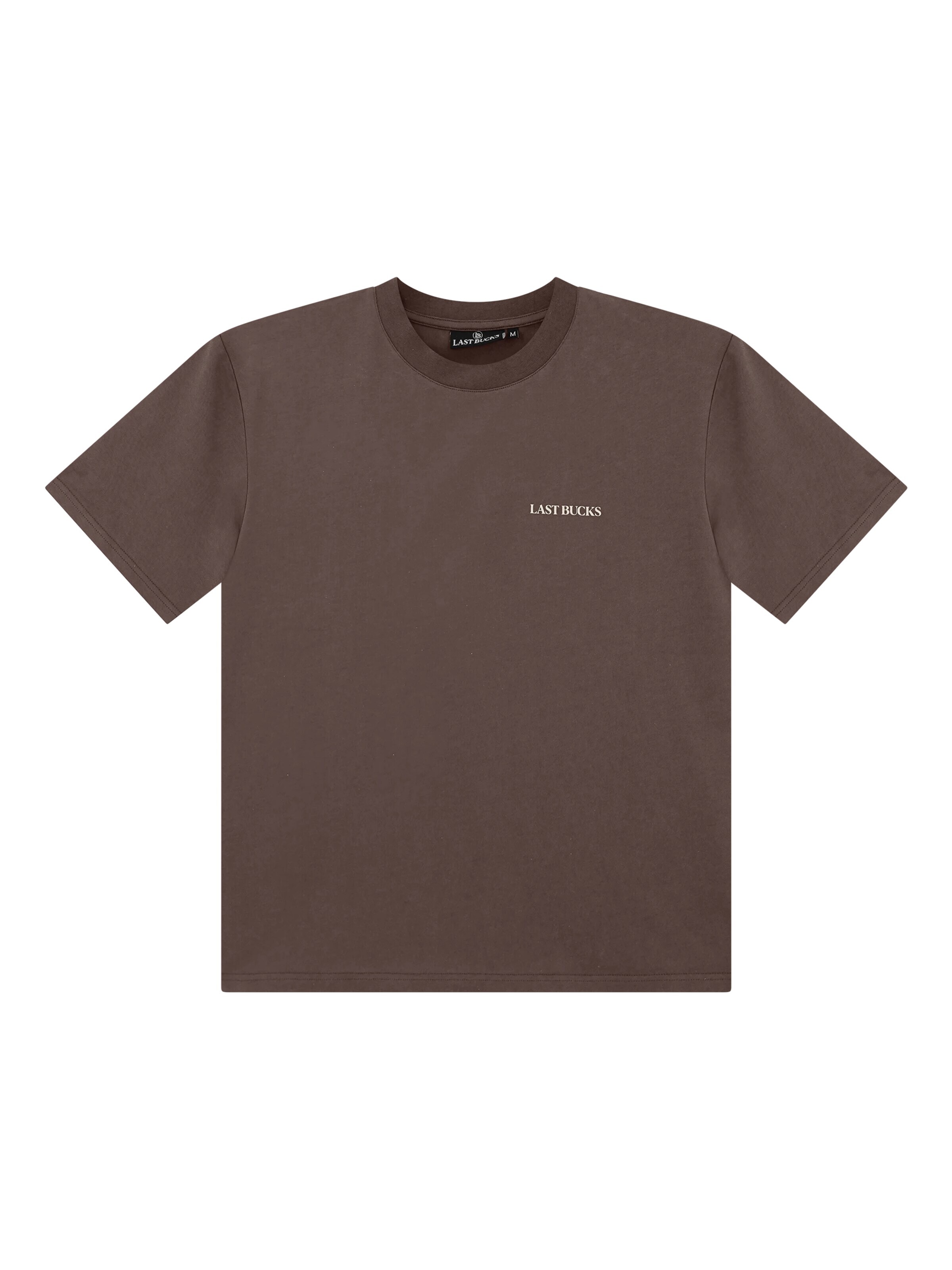 T-Shirt 'Last Bucks | Capital Tee' Last Bucks en marron : devant