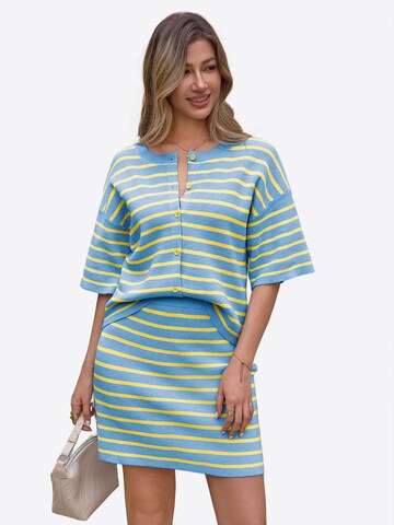 Imily Bela Kostim | modra barva: sprednja stran