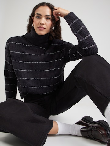 VILAPulover 'VIZAZA' - crna boja: prednji dio