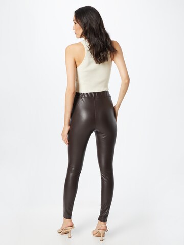 River Island Skinny Legíny – hnědá