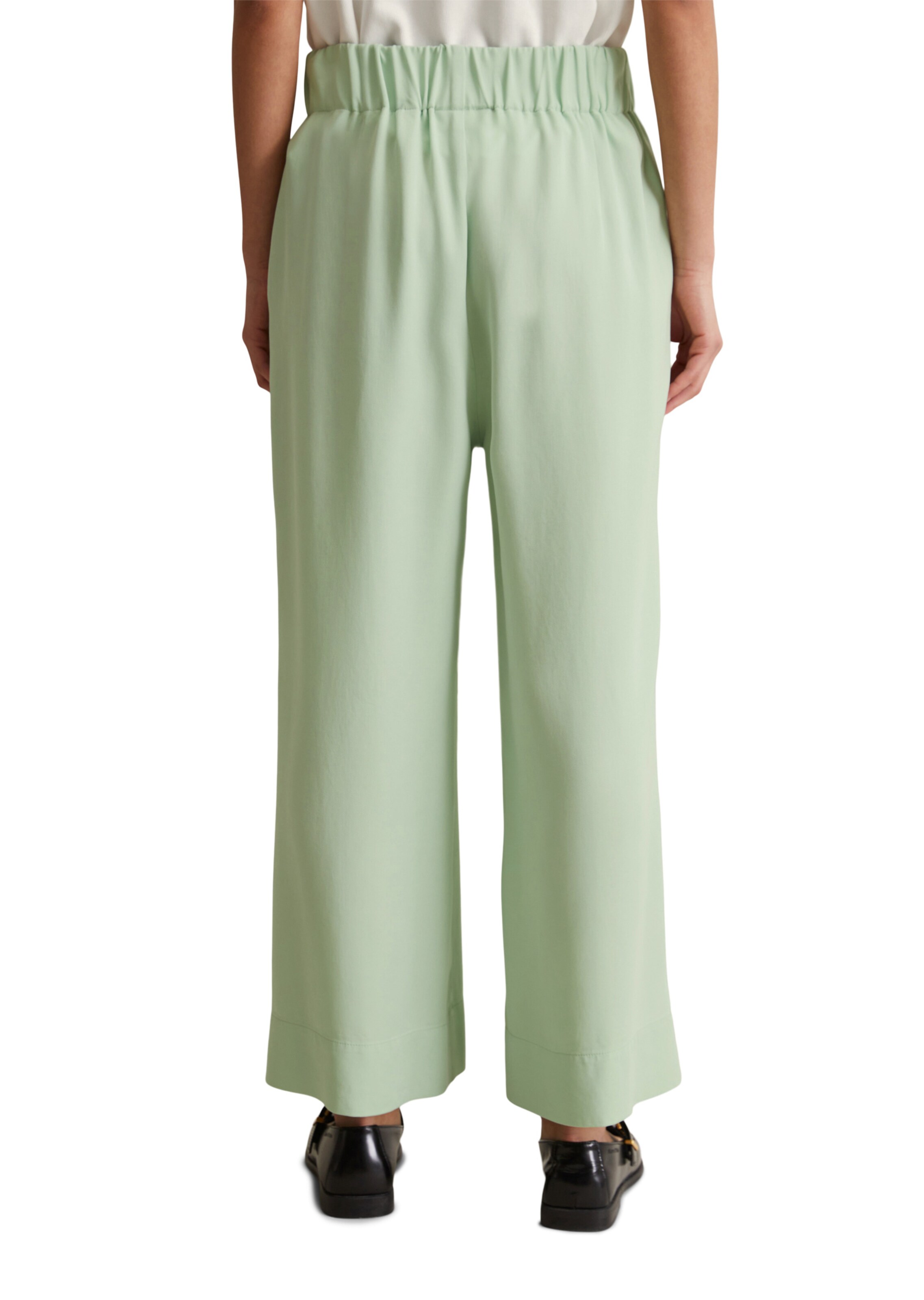 Marc O'Polo DENIM Wide leg Trousers in Green