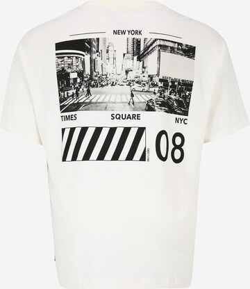 Only & Sons Big & Tall - Camiseta 'GUS' en blanco