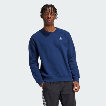 ADIDAS ORIGINALS Свитшот 'Trefoil Essentials' в Синий: спереди
