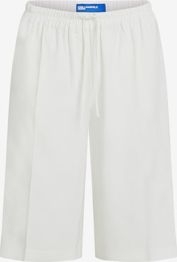 KARL LAGERFELD JEANS Suorat housut värissä valkoinen, Tuotenäkymä