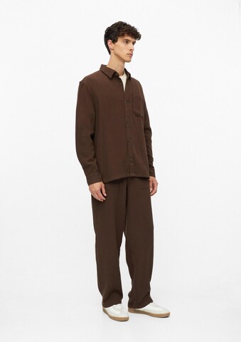 Fit confort Chemise s.Oliver en marron