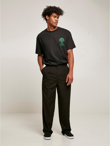 Urban Classics Tapered Pants in Black