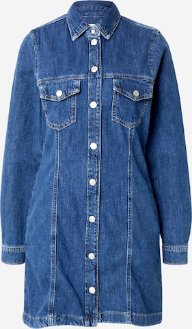 Abito camicia 'Authentic' di Pepe Jeans in blu: frontale