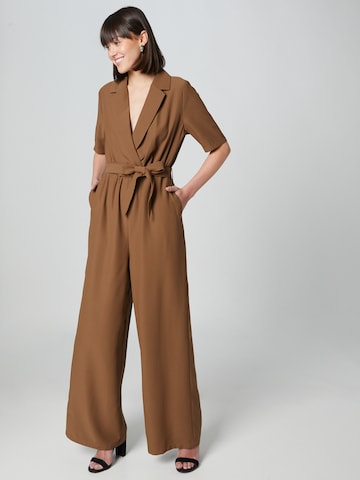 Guido Maria Kretschmer Women Jumpsuit 'Ramona' in Brown: front