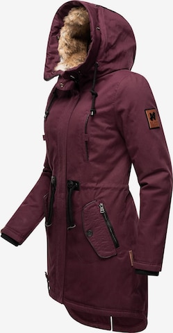 Parka d’hiver 'Bombii' NAVAHOO en rouge