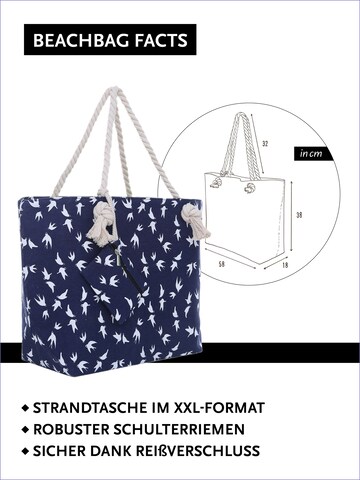 DonDon Beach Bag in Blue