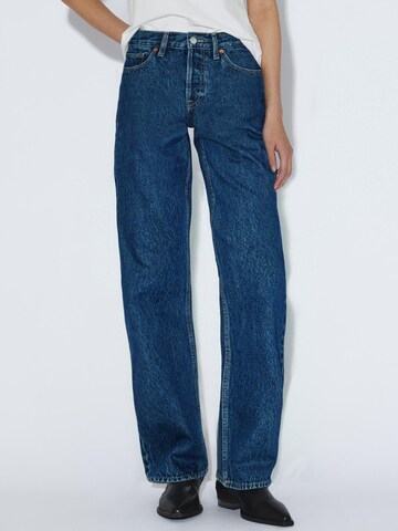 Dr. Denim Regular Jeans 'Nika Mid Straight' in Blauw