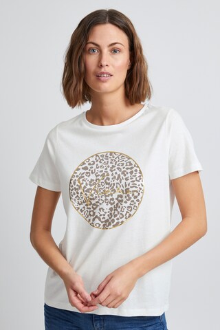Fransa Shirt 'Frematee' in White: front