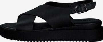 TAMARIS Sandals in Black