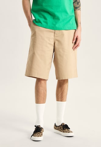 Loosefit Pantalon chino 'Authentic' VANS en beige : devant