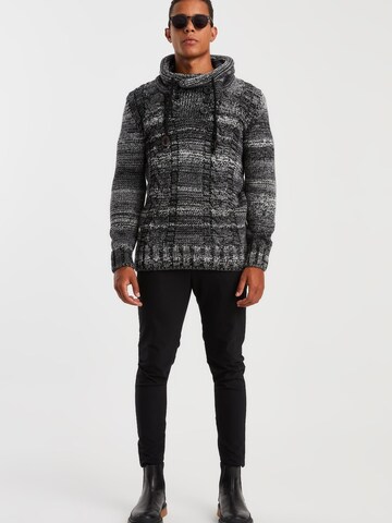 Leif Nelson Pullover in Schwarz