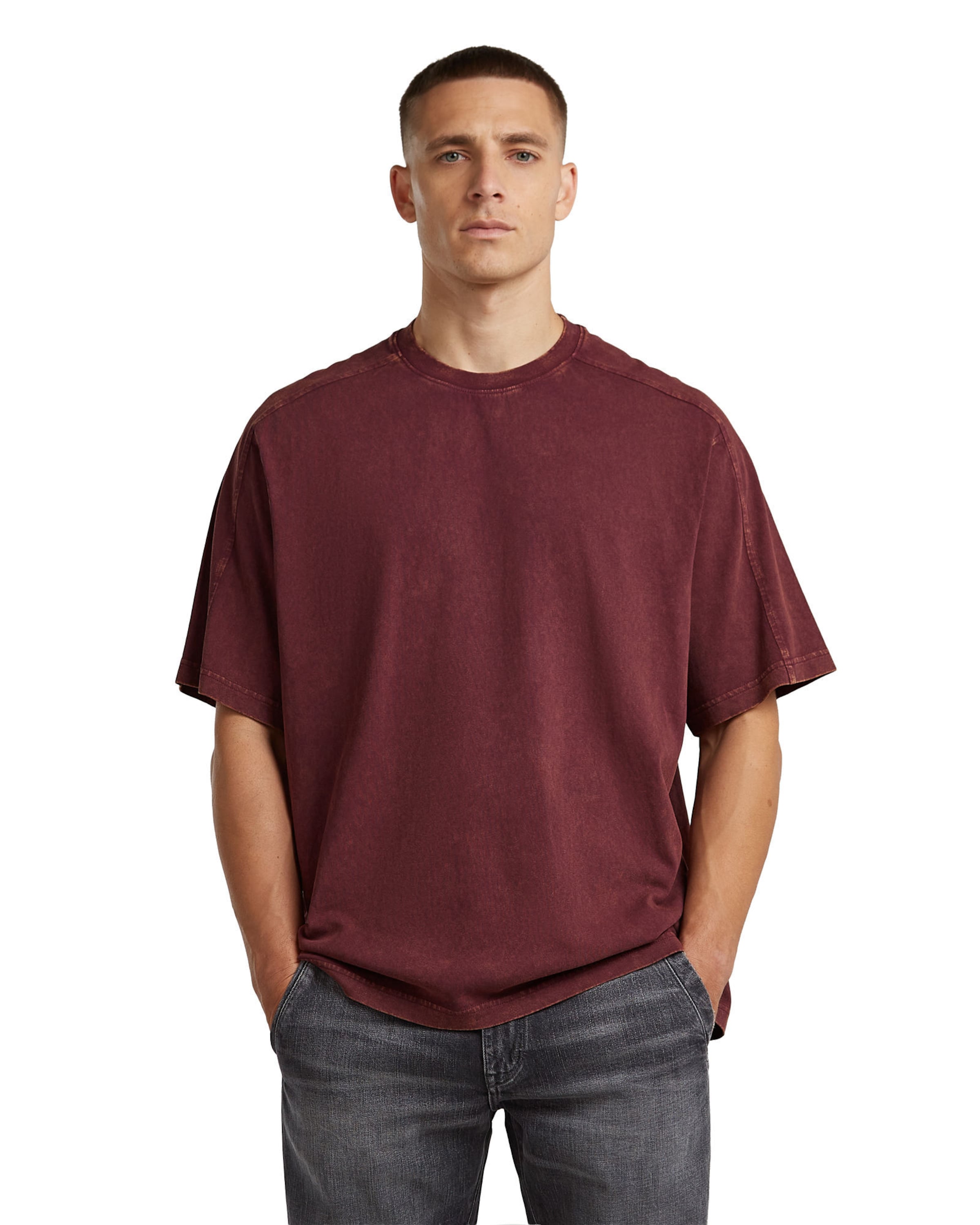 G-STAR Shirt in Red: front