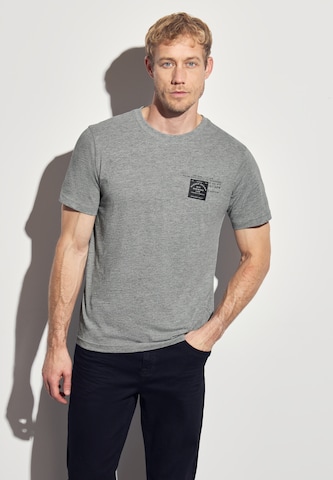 Street One MEN Shirt in Grey: front