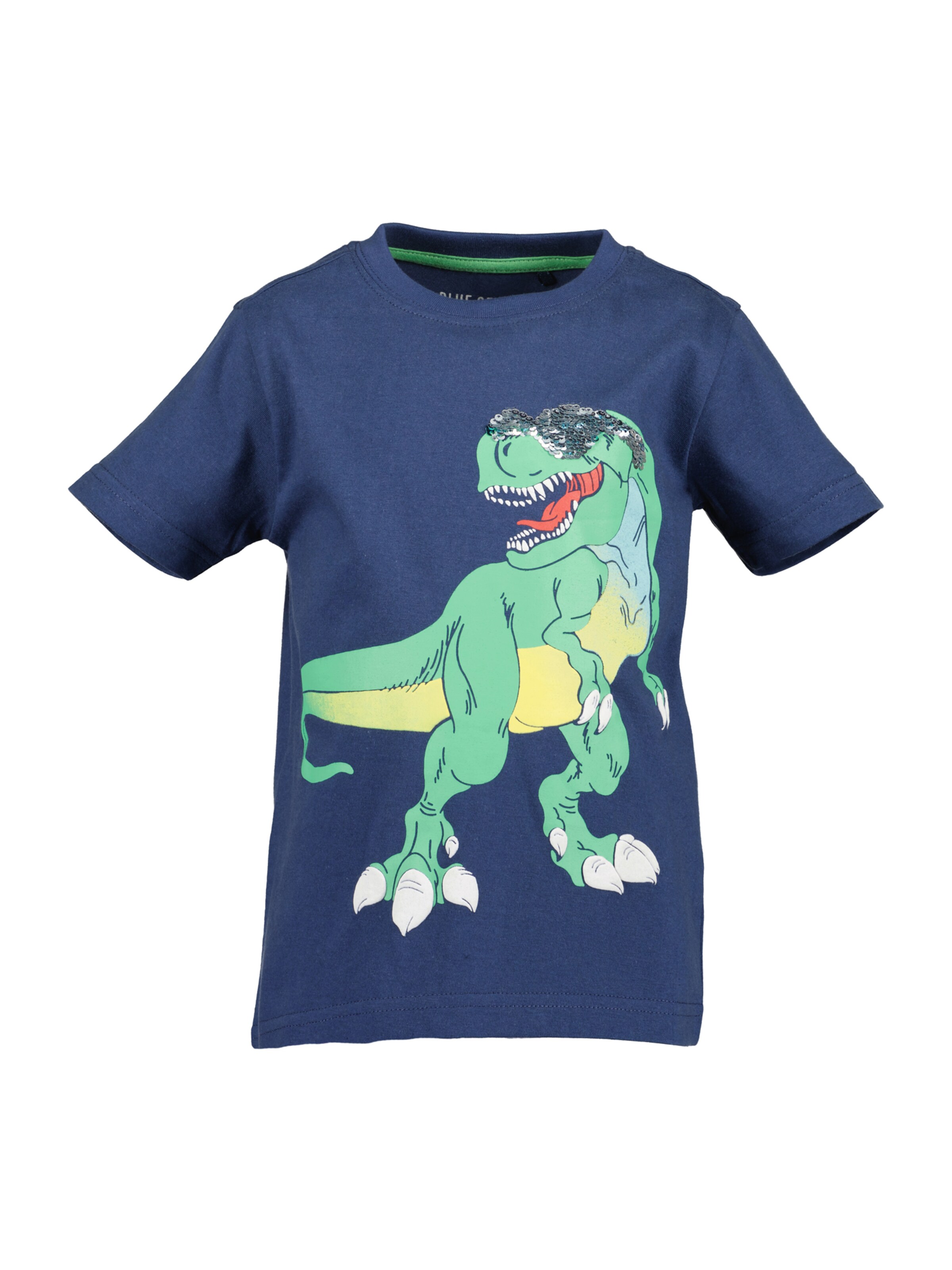 BLUE SEVEN Tričko – modrá: přední strana