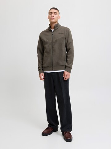 JACK & JONES Sweat jacket 'JPRBLUFRANKIE' in Green