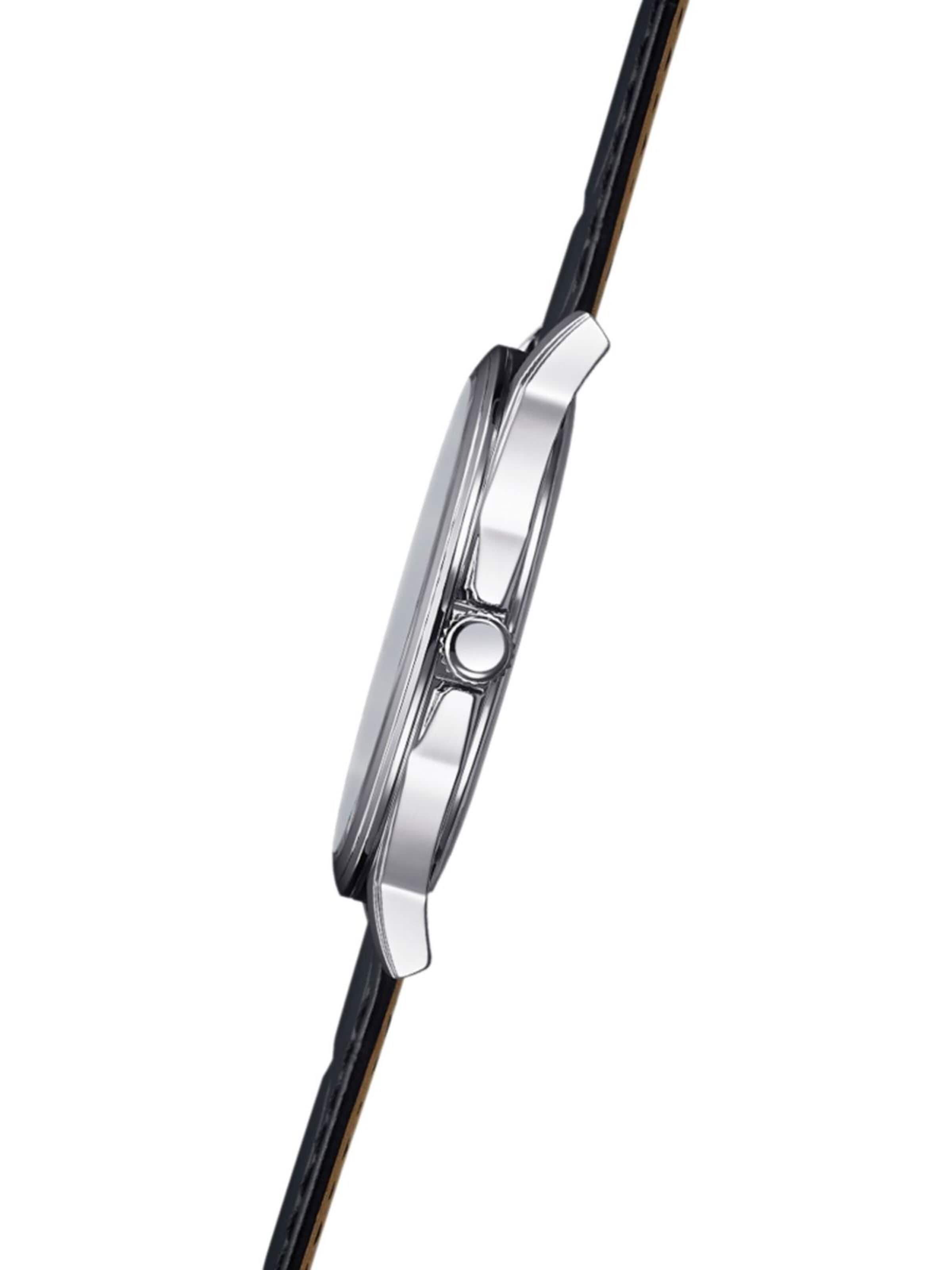 FESTINA Analoog horloge 'Date watch Correa Clasico' in Zilver