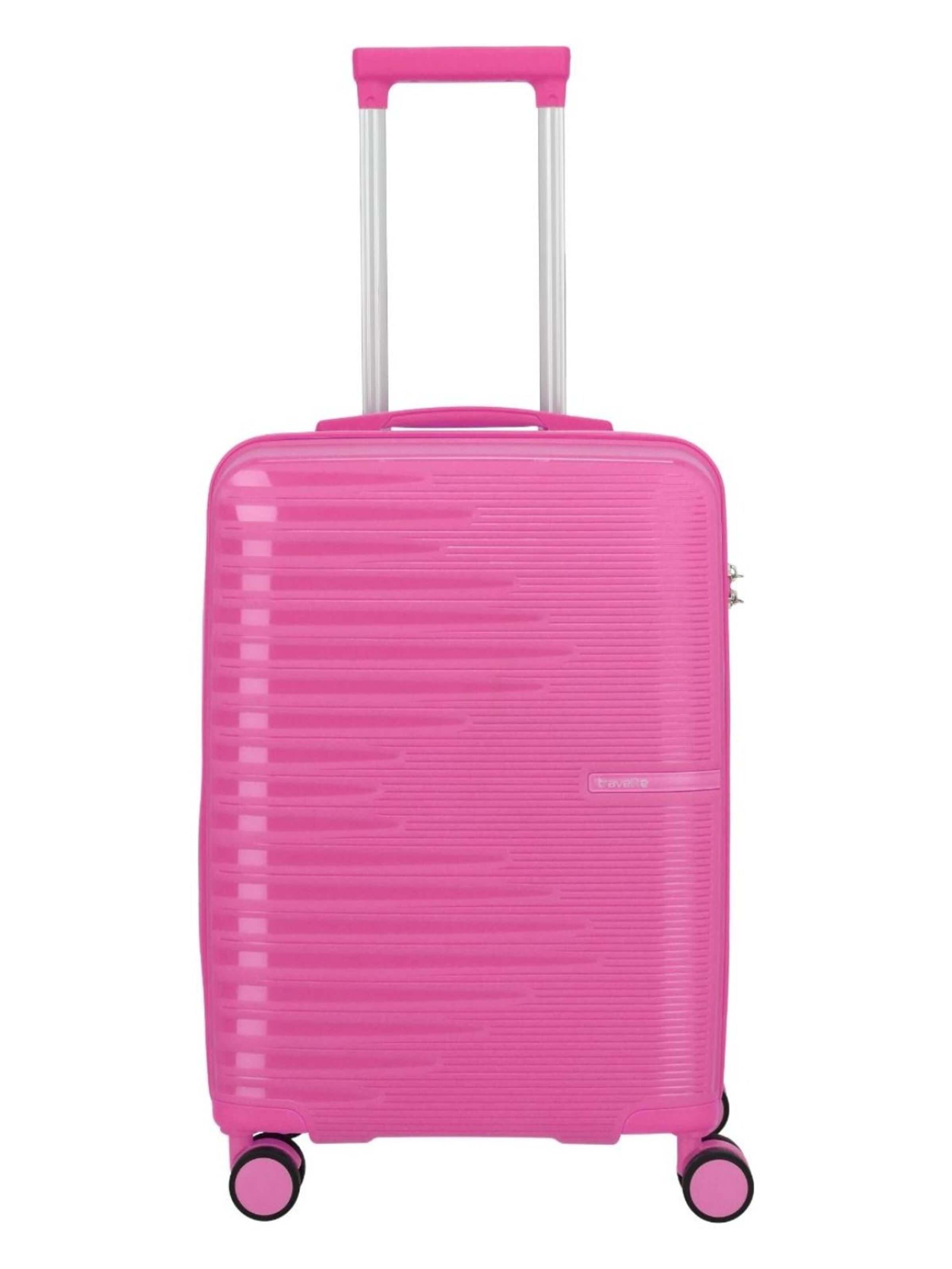 Valigia di TRAVELITE in rosa: frontale