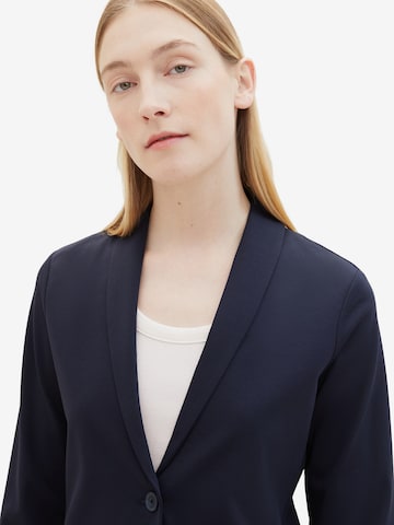 TOM TAILOR Blazer i blå