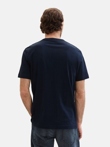 TOM TAILOR T-Shirt in Blau