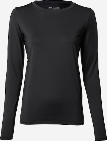 DELICATELOVE - Sweatshirt de desporto 'TASHA' em preto: frente