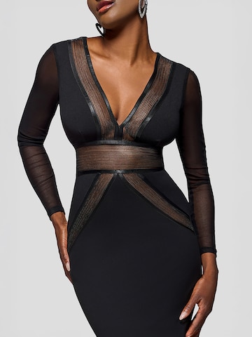 GODDIVA Avondjurk in Zwart