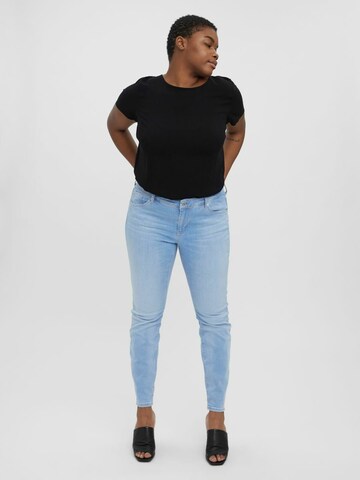 Vero Moda Curve Regular Jeans in Blauw