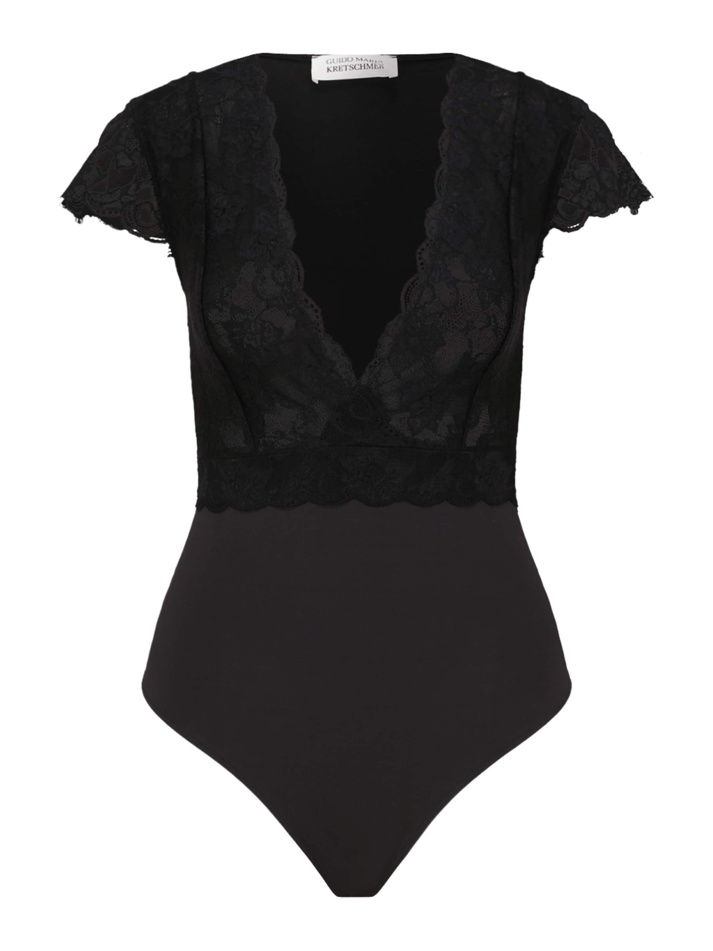 Guido Maria Kretschmer Women Blúzkové body 'Malena' - Čierna: predná strana