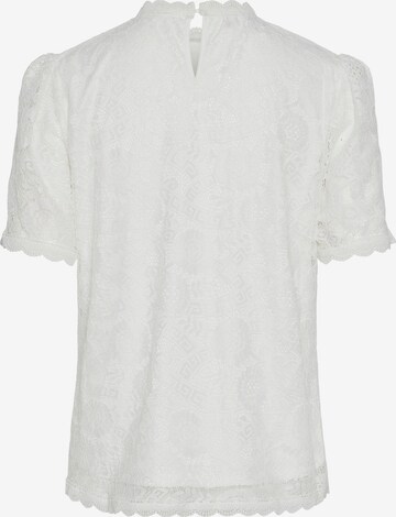 PIECES - Blusa 'OLLINE' en blanco