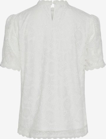 PIECES - Blusa 'OLLINE' em branco