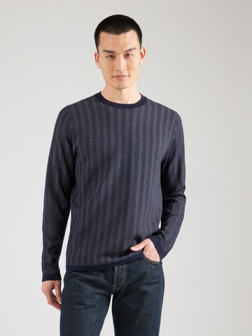 DRYKORN Trui 'Irmino' in Blauw: voorkant