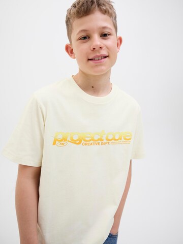 Jack & Jones Junior - Camisola 'JCOUnion Summer' em branco