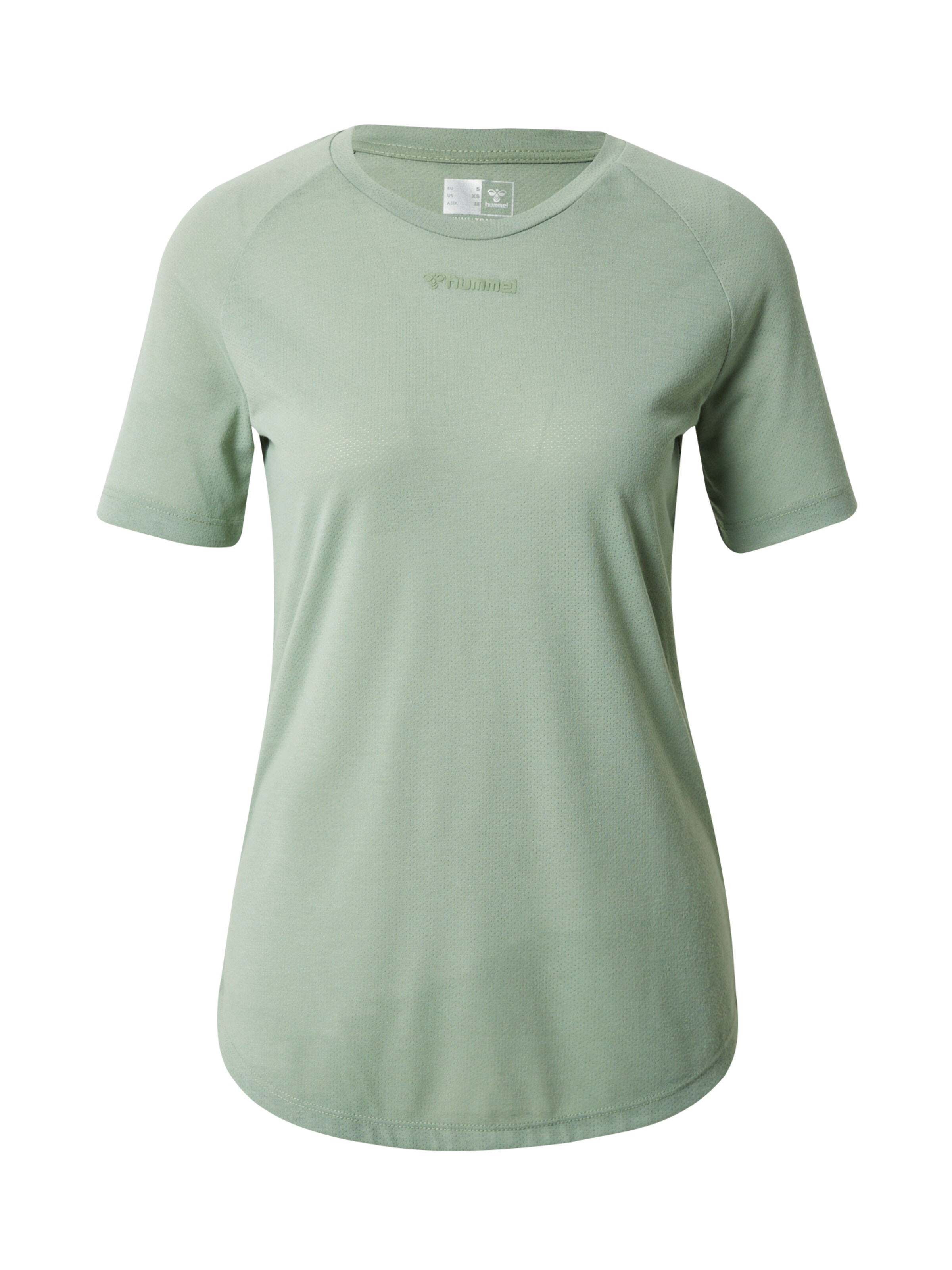 Hummel Funktionsbluse 'Vanja' i grøn: forside
